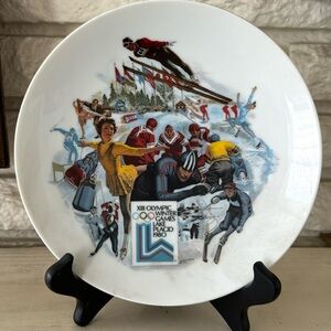 1980 Limited Edition Olympic Plate